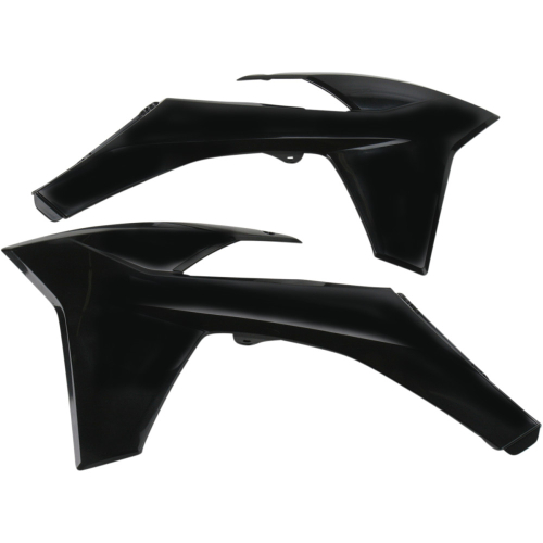 Acerbis - Acerbis Radiator Shrouds - Black - 2205440001