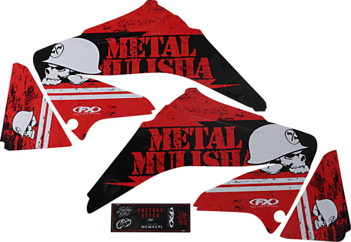 Factory Effex - Factory Effex Metal Mulisha 2020 Shroud Graphic Kit - 23-11320