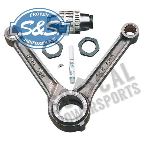 S&S Cycle - S&S Cycle Heavy-Duty Connecting Rod Set - 34-7800