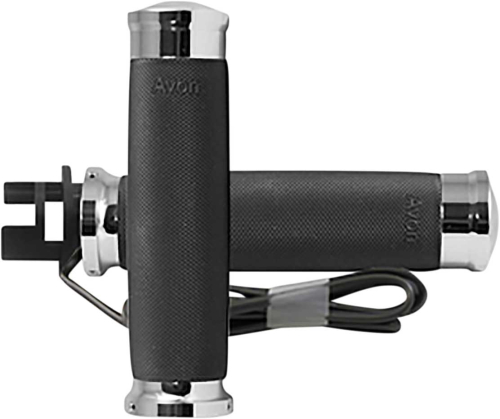 Avon Grips - Avon Grips Custom Touring Grips - Chrome - MT-IN-CC-85-CH