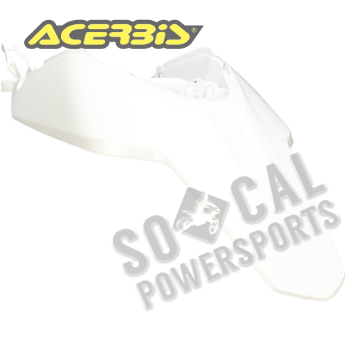 Acerbis - Acerbis Rear Fender/Side Cowling - White - 2252980002