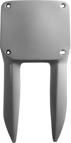 Polisport - Polisport Front Number Plate - White - 8675000001