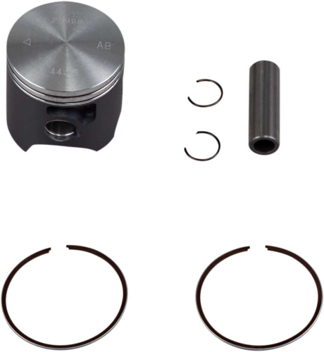 Vertex - Vertex Cast Replica Piston Kit - Standard Bore 44.45mm, Standard Compression - 24107AB