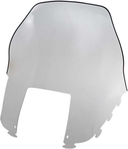 SNO Stuff - SNO Stuff Windshield - Low - 11.5in. - Smoke/Graphics - 450-236-01