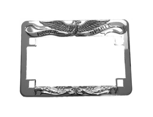 Emgo - Emgo License Plate Frame - Chrome Eagle Spirit - 86-42670