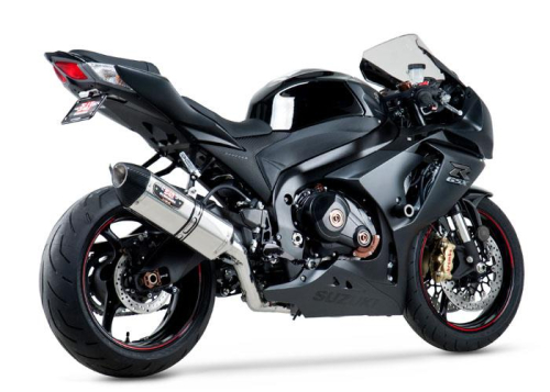 Yoshimura - Yoshimura R-77 Race Series Full System - Stainless Steel Muffler - Carbon Fiber End Cap - 1118100520
