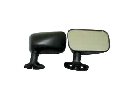 SPI - SPI Deluxe Rectangular Arctic Cat Mirrors - Black - 12-165-10