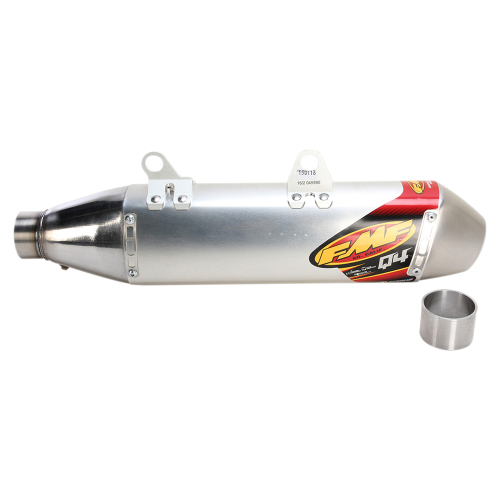 FMF Racing - FMF Racing Q4 HEX Spark Arrestor Slip-On - 045590