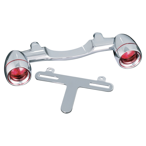 Kuryakyn - Kuryakyn Bullet Light Rear Turn Signal Bar - Chrome - 2098