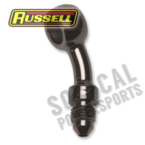 Russell - Russell Renegade Universal Adapter Fitting - 10mm (3/8in) Banjo x #3 Male 35 Degree - R40503B