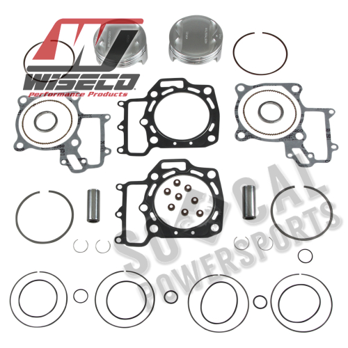 Wiseco - Wiseco Top End Kit - 2.00mm Oversize to 87.00mm, 11.5:1 Compression - PK1825