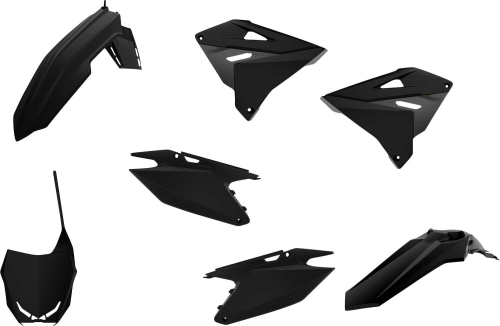 Polisport - Polisport Plastic Kit - Black - 90865