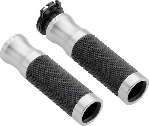 Rizoma - Rizoma Sport Grips - Silver - GR205A