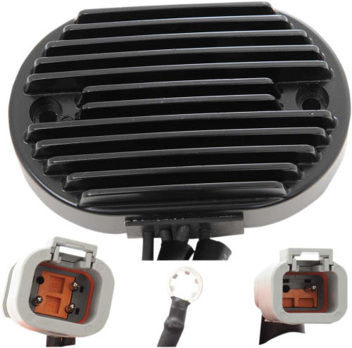 Drag Specialties - Drag Specialties Solid-State Regulator - Black - 2112-0809