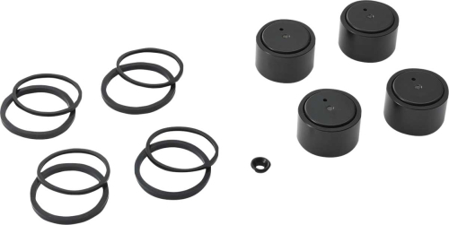 Drag Specialties - Drag Specialties Caliper Rebuild Kit - Caliper Piston and Seals Kit - 1702-0605
