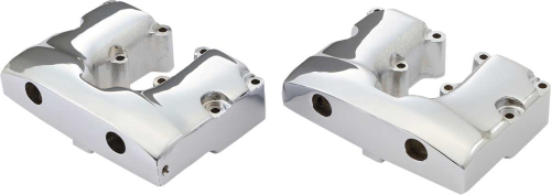 Drag Specialties - Drag Specialties Rocker Box Covers - Chrome - 0940-2016