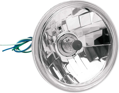 Drag Specialties - Drag Specialties Diamond-Style Light Kit - 5 3/4in. Clear  Lens - 55/60W - 160577BX