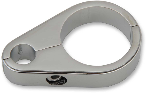 Drag Specialties - Drag Specialties Chrome Die-Cast Cable Guide - Clutch Cable Clamp 1 1/4in. - 11-0055-SC1