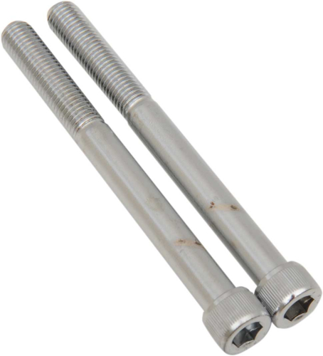 Drag Specialties - Drag Specialties Individual Chrome Socket-Head Bolt Set - Knurled - MK143
