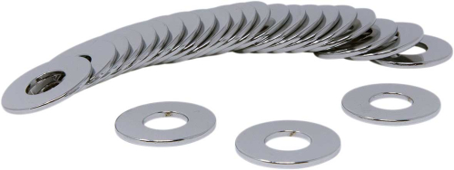 Drag Specialties - Drag Specialties USS Chrome Washers - 3/8in. - MPB596