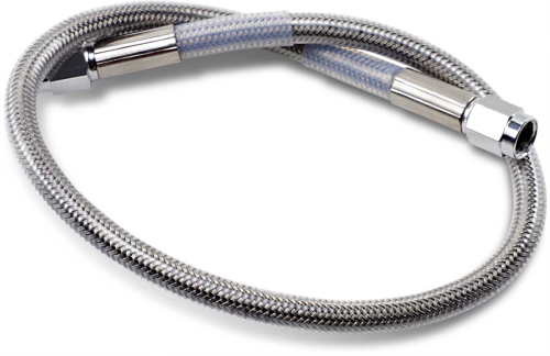Drag Specialties - Drag Specialties Universal Stainless Steel Brake Line - 18in. - 818