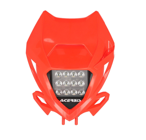 Acerbis - Acerbis VSL LED Headlight for Husqvarna/KTM - Red - 2979480004