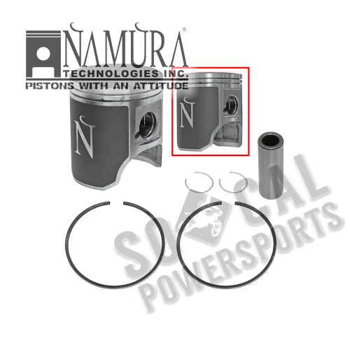 Namura Technologies - Namura Technologies Piston Kit - Standard Bore 73.00mm - NW-20004