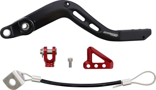 Moose Racing - Moose Racing Brake Pedal - Red - 82-0801-21-10