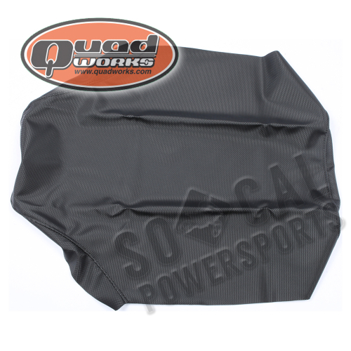Quad Works - Quad Works Seat Cover - Gripper - Black - 31-12586-01