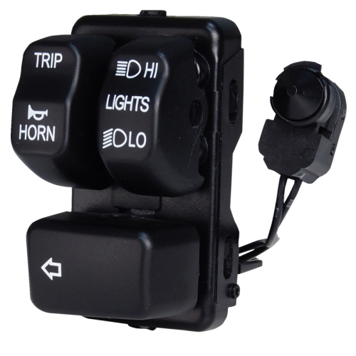 Drag Specialties - Drag Specialties Canbus Handlebear Switch - Left - Black - 0616-0387