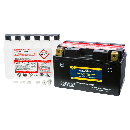 Fire Power - Fire Power Maintenance Free Sealed Battery - CTZ10S-BS