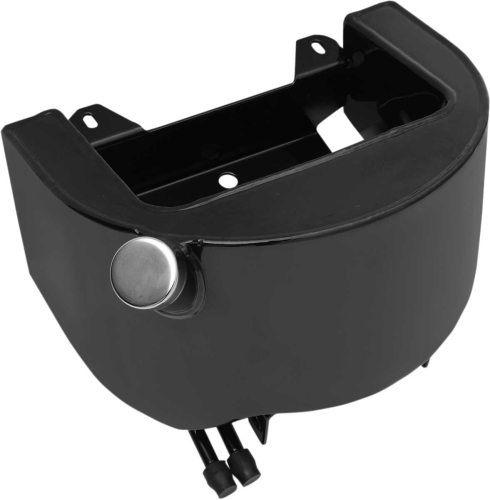 Drag Specialties - Drag Specialties Oil Tank - Side Fill - Black - 74761AB