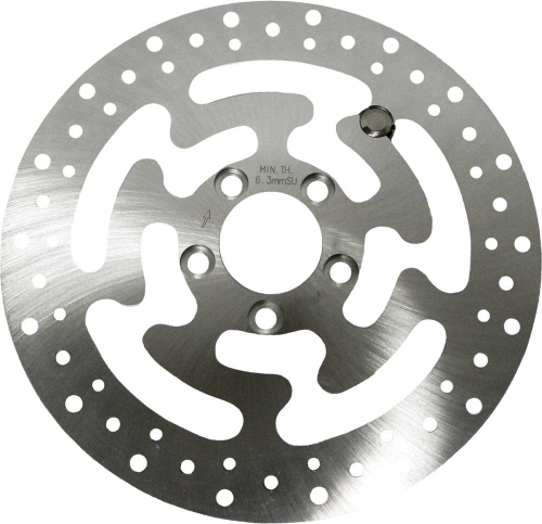 HardDrive - HardDrive Touring Rear Brake Rotor - 11.8in. - Stainless - 11-069