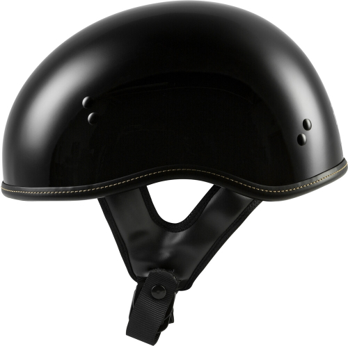 Highway 21 - Highway 21 .357 Solid Half Helmet - 77-11002X - Black - 2XL