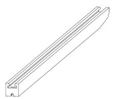 SP1 - SP1 Tunnel Protectors - UHMW - 54.92in. - 228-55-80