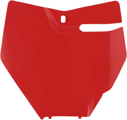 Acerbis - Acerbis Front Number Plate - Red - 2685950004