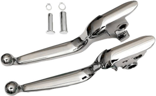 HardDrive - HardDrive Custom Levers - Smooth - Chrome - 053578
