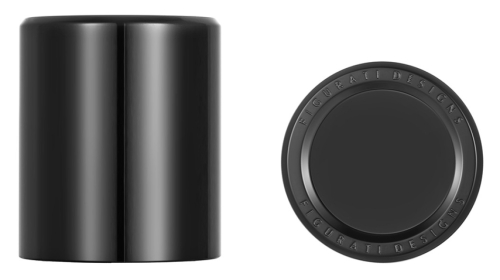 Figurati Designs - Figurati Designs Docking Hardware Cover - Black Smooth - FD65-DC-2730-BK