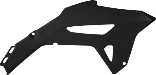 Acerbis - Acerbis Radiator Shroud - Black Metallic - 2858867440