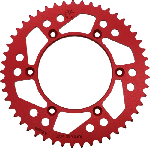 Moose Racing - Moose Racing Aluminum Rear Sprocket - 49T - 1211-BET-49-13
