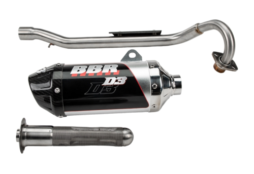 BBR Motorsports - BBR Motorsports D3 Full Exhaust - 240-HXR-5031