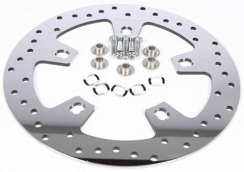 HardDrive - HardDrive Touring Front Brake Rotor - 11.8in. - Polished - 144154
