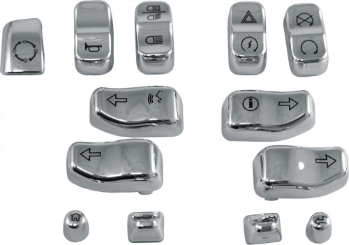HardDrive - HardDrive Switch Covers - Chrome - 0139-13