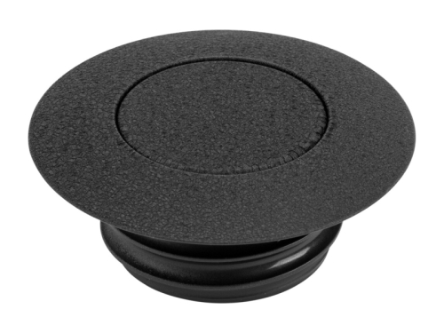 HardDrive - HardDrive Pop-up Screw in Vented 2.75in. Gas Caps - Wrinkle Black - 012310