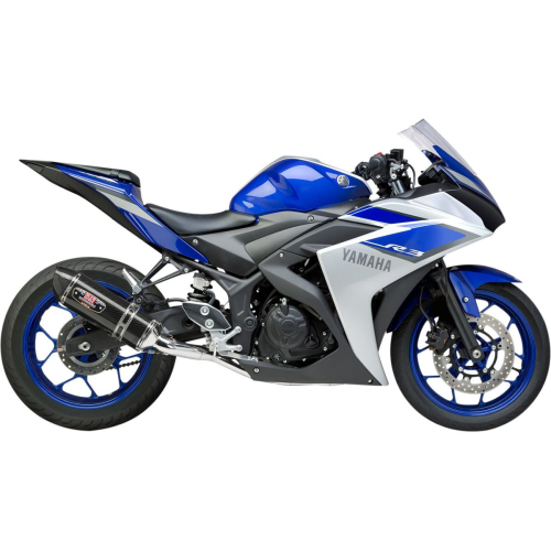 Yoshimura - Yoshimura R-77 Race Series Full System - Carbon Fiber Muffler - 133200J220