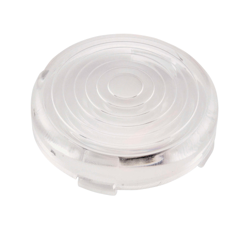 Bikers Choice - Bikers Choice Turn Signal Replacement Lenses - Circle Clear - 489864