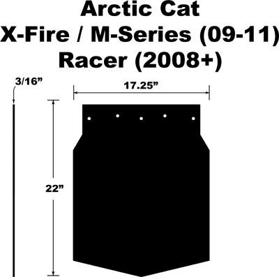 Proven Design Products - Proven Design Products Snow Flap - SF-209MSPB