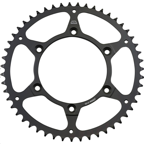 JT Sprockets - JT Sprockets Self-Cleaning Steel Rear Sprocket - 51T - JTR808.51SC