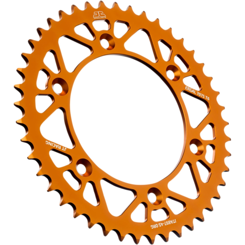 JT Sprockets - JT Sprockets RaceLite Aluminum Rear Sprocket - 45T - JTA897.45ORG