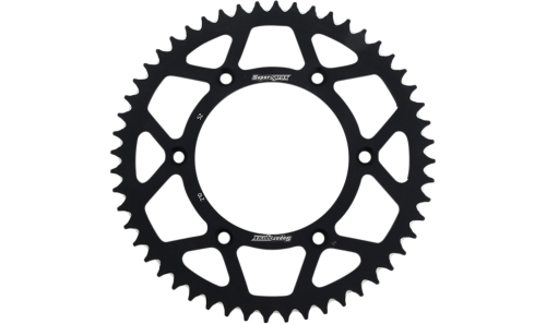 Supersprox - Supersprox Aluminum Rear Sprocket - 52T - RAL-210-52-BLK